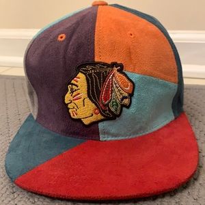 One of a kind Blackhawks hat